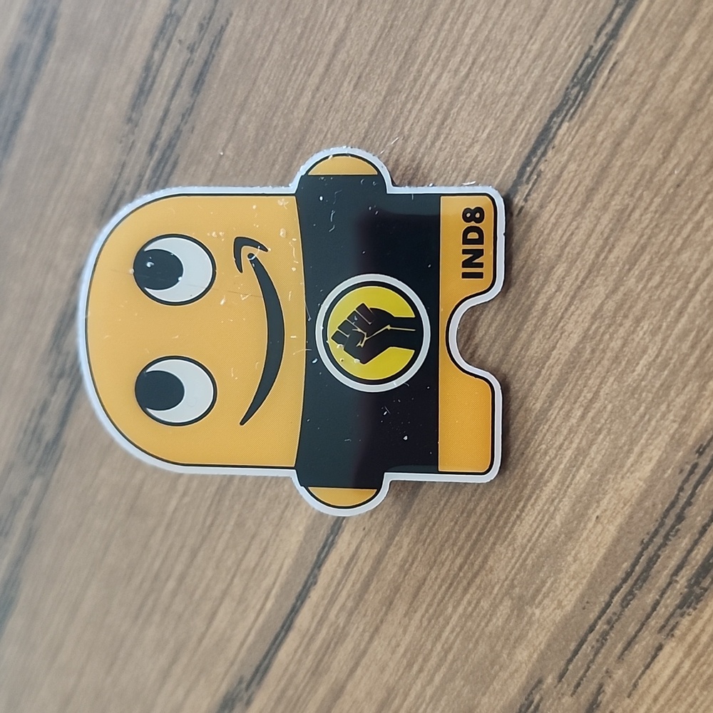 Amazon Swag Peccy Black Power Pin IND8